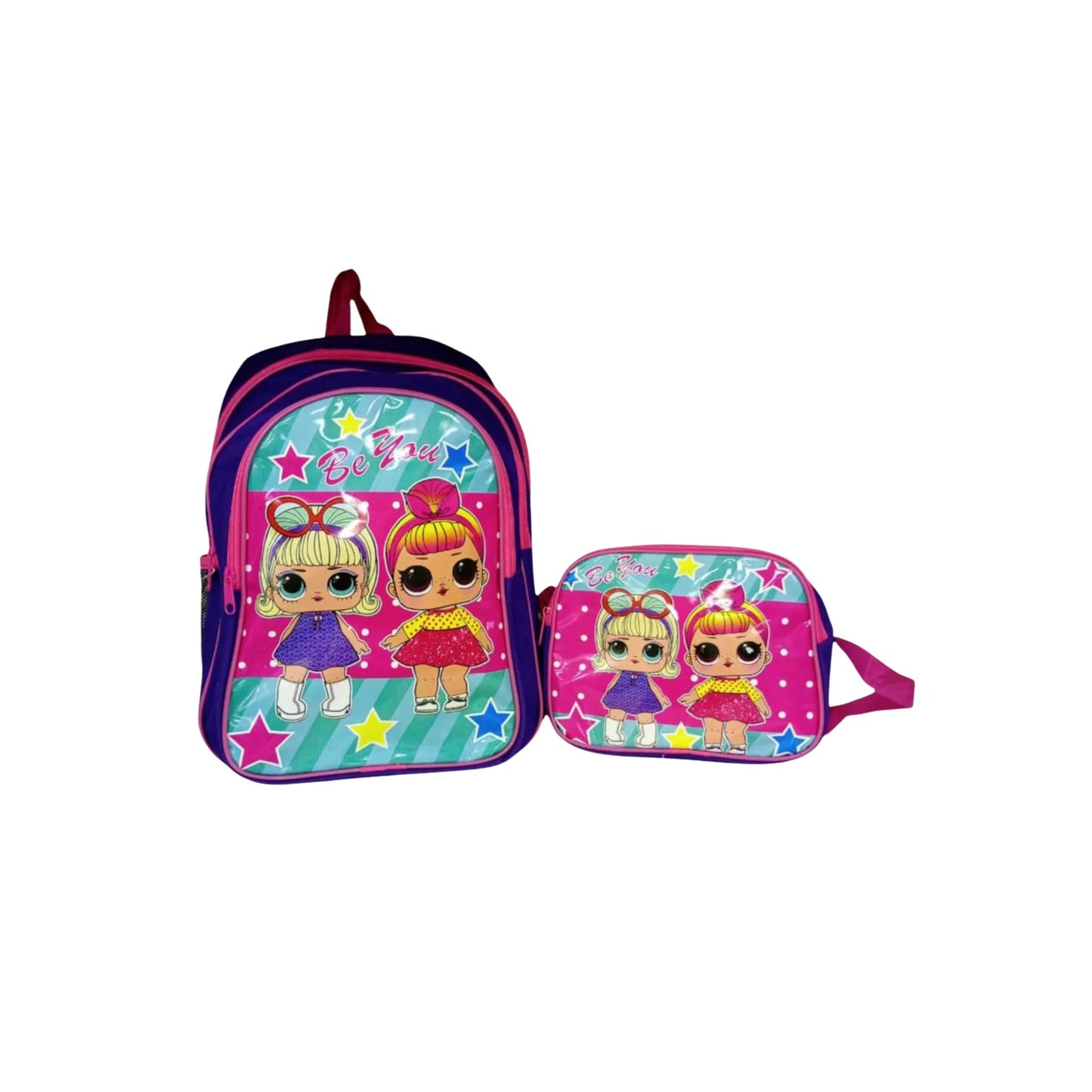 B/G 17 School Backbag + lunch bag